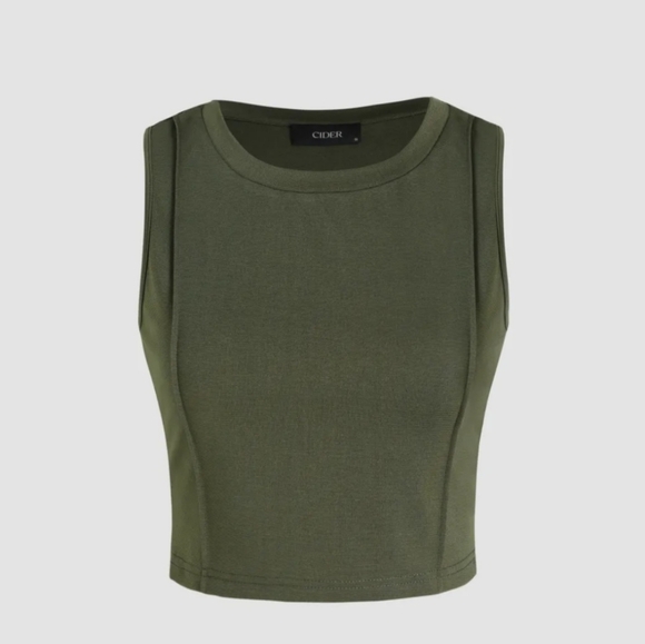 NWT Cider XL Stitch Tank Top & Elastic Waist Pants - Picture 3 of 8